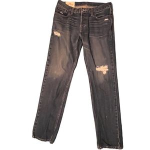 HOLLISTER jeans. Button fly. Gently worn.